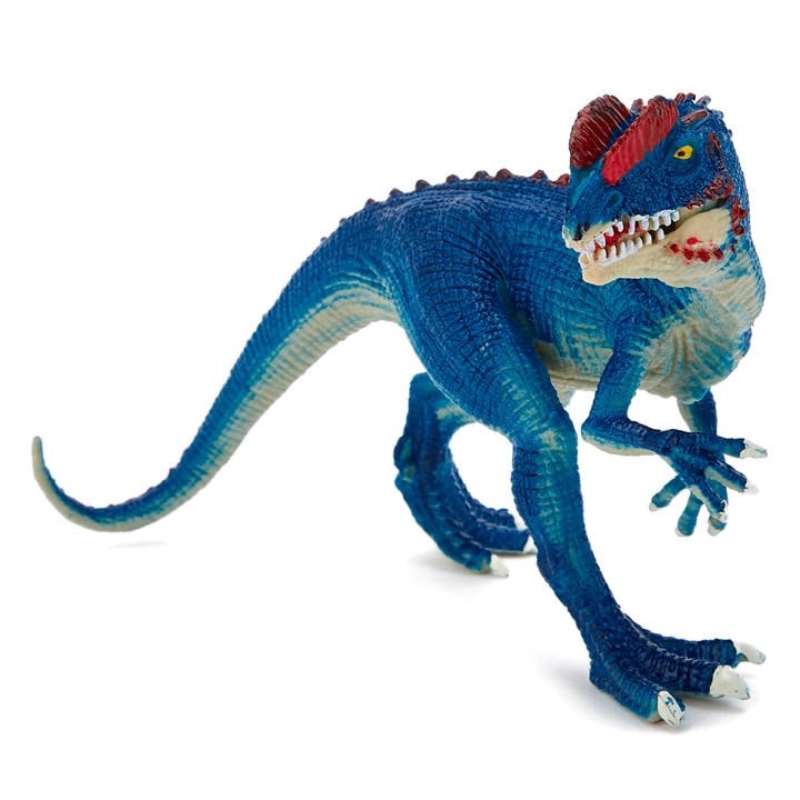 Zappi Co  Kids Blue Team Dino Figure - Diloposaurus, Sports Direct