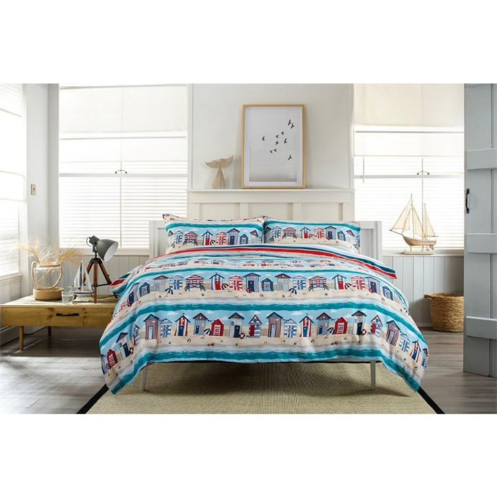 Deyongs   Beach Cabin Duvet Set 99 in Size Single, Sports Direct