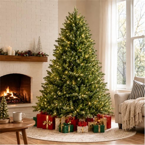 The Spirit Of Christmas - 6.5ft Pre Lit Douglas Christmas Tree