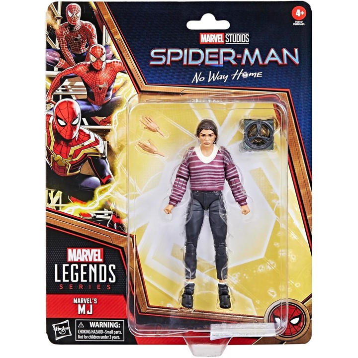 Marvel Comics   Hasbro Marvel Legends Series Marvel’s Mj Spider-Man: No Way Home 6 Marvel Legends Action Figures, Sports Direct