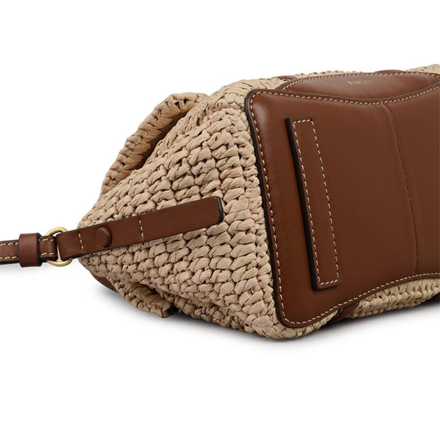 NATURAL - Radley - Women's Chancery Raffia Leather Trim Grab Bag