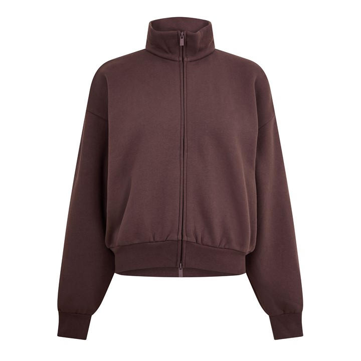 Fear Of God Essentials Women's Purple Full Zip Fleece in Size 20, Sports Direct