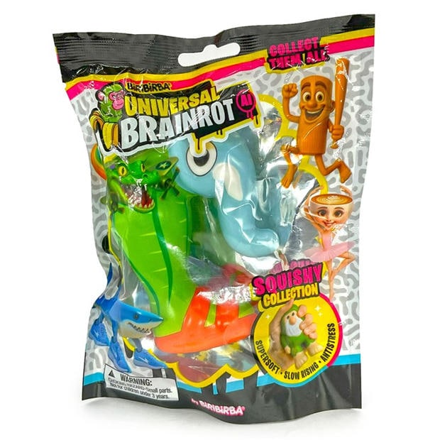 Multi - Brainrot - Universal Squishy 11cm Action Figure