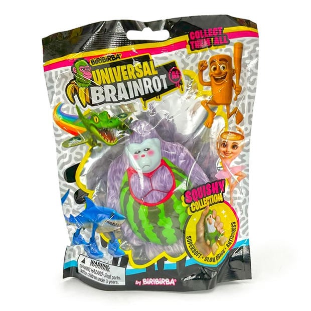 Multi - Brainrot - Universal Squishy 11cm Action Figure