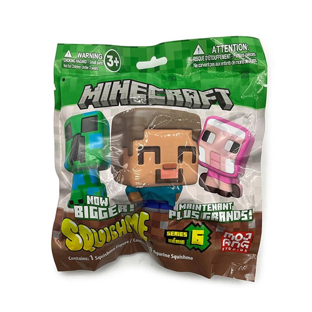 Multi - Minecraft - SquishMe Asst Series 6 Action Figures