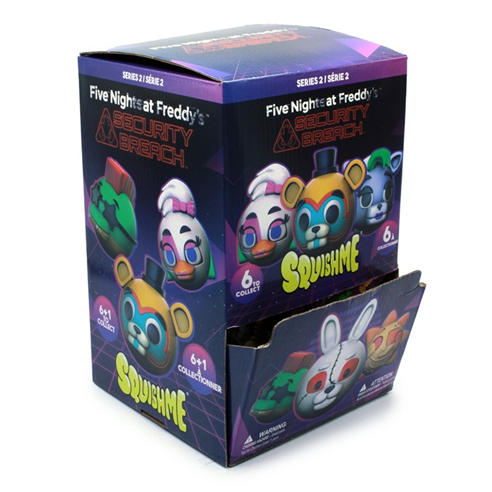 Five Nights At Freddys - Freddy's Security Breach SquishMe Series 2 Action Figure