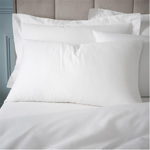 White - Biba - 180 Thread Count White Pillowcase Pair