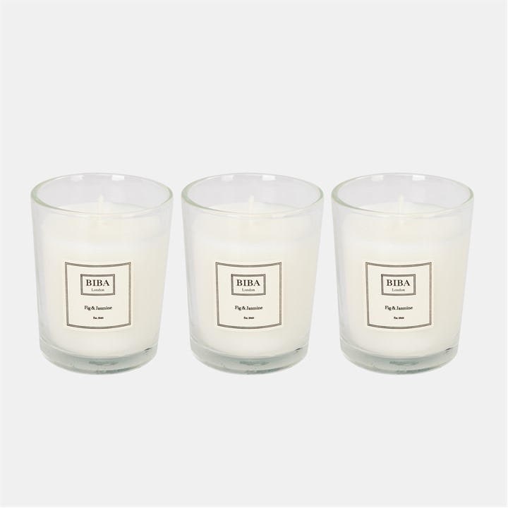 OL    3X85g Candle, Football by Biba, Sports Direct