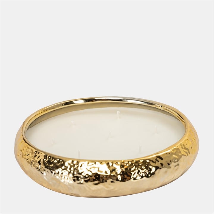 Biba  Gold 7 Wick Bowl Scented Candle, Sports Direct